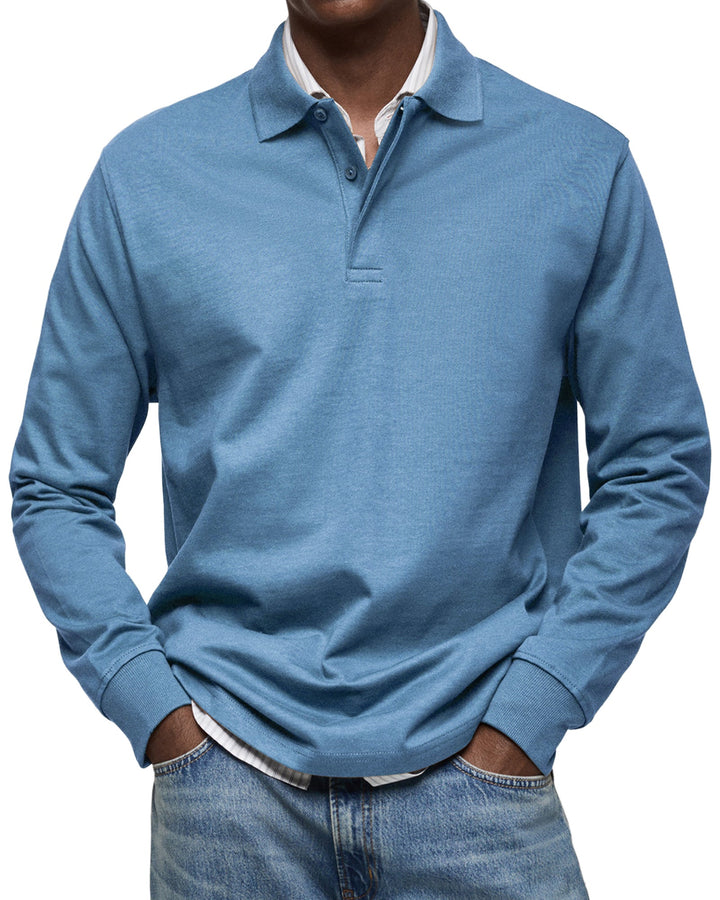 Logan™ | The Effortless Long Sleeve Polo