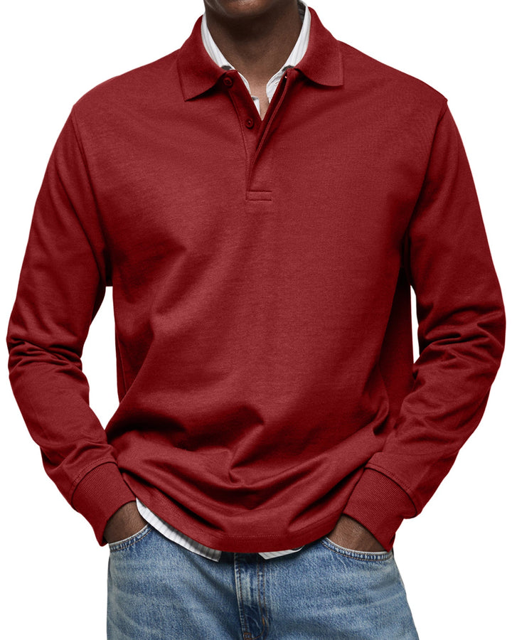 Logan™ | The Effortless Long Sleeve Polo