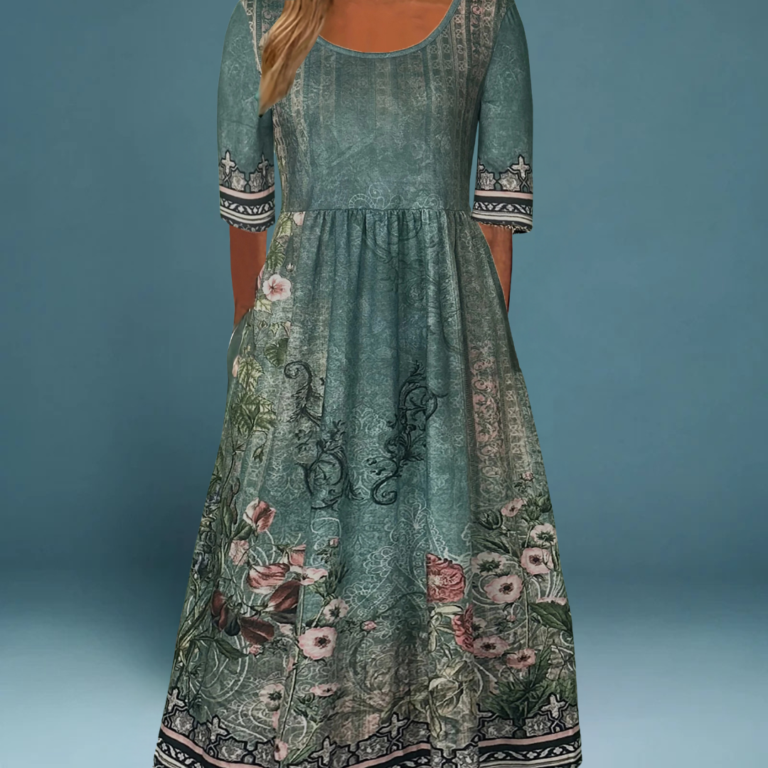 Solea – Bohemian Summer Dress Featuring Stunning Prints