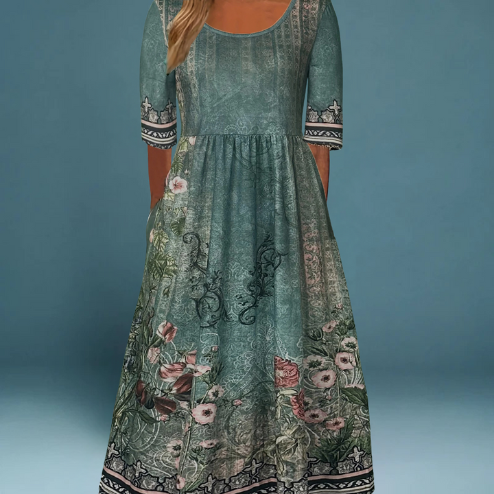 Solea – Bohemian Summer Dress Featuring Stunning Prints