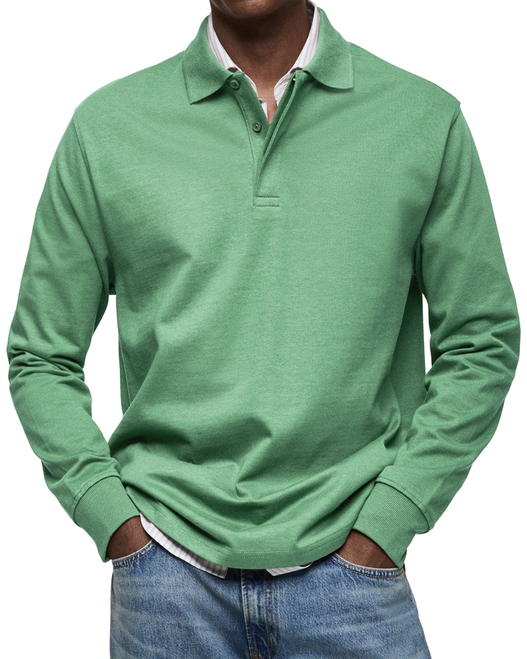Logan™ | The Effortless Long Sleeve Polo