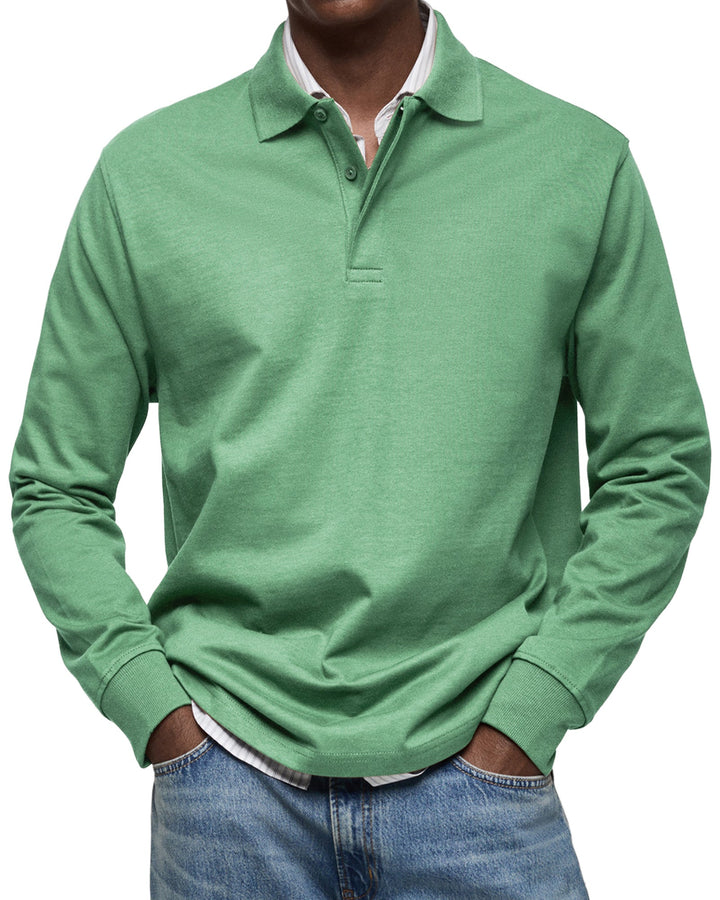 Logan™ | The Effortless Long Sleeve Polo