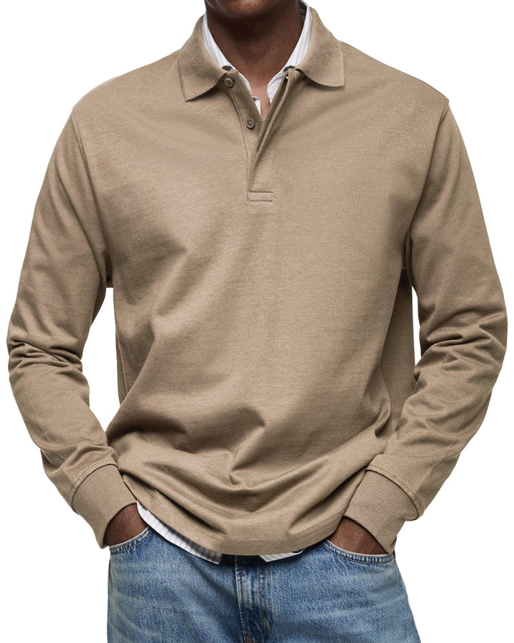 Logan™ | The Effortless Long Sleeve Polo