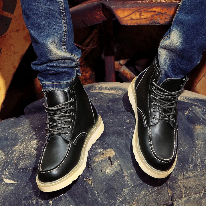 Cole™ | Vintage-Inspired Classic Leather Boots
