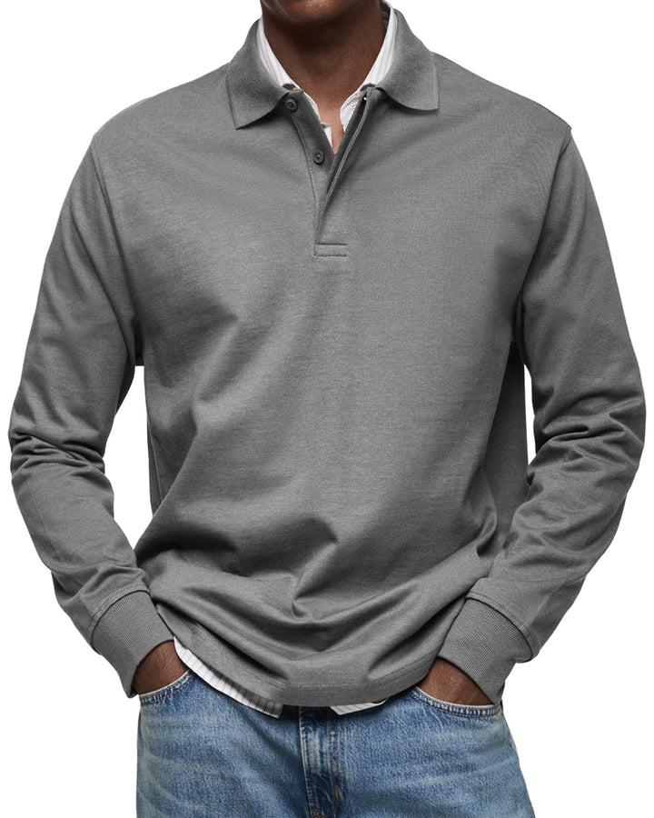 Logan™ | The Effortless Long Sleeve Polo