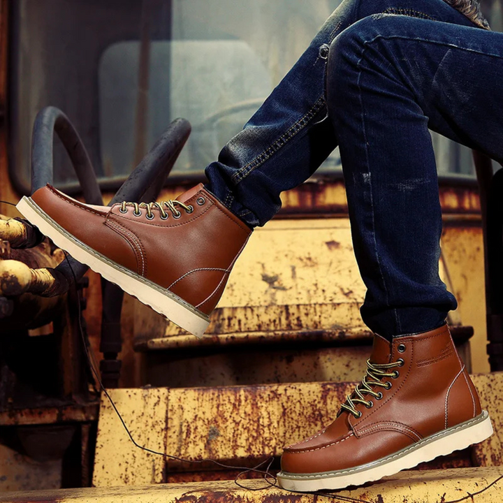 Cole™ | Vintage-Inspired Classic Leather Boots