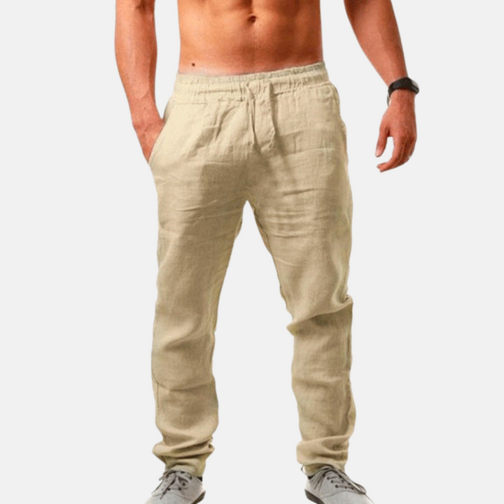 Hudson™ – Lightweight Linen Pants for Men