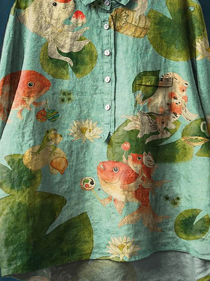 Ruthie™ Fish-Inspired Art Tee