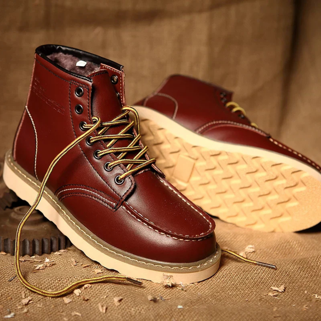 Cole™ | Vintage-Inspired Classic Leather Boots