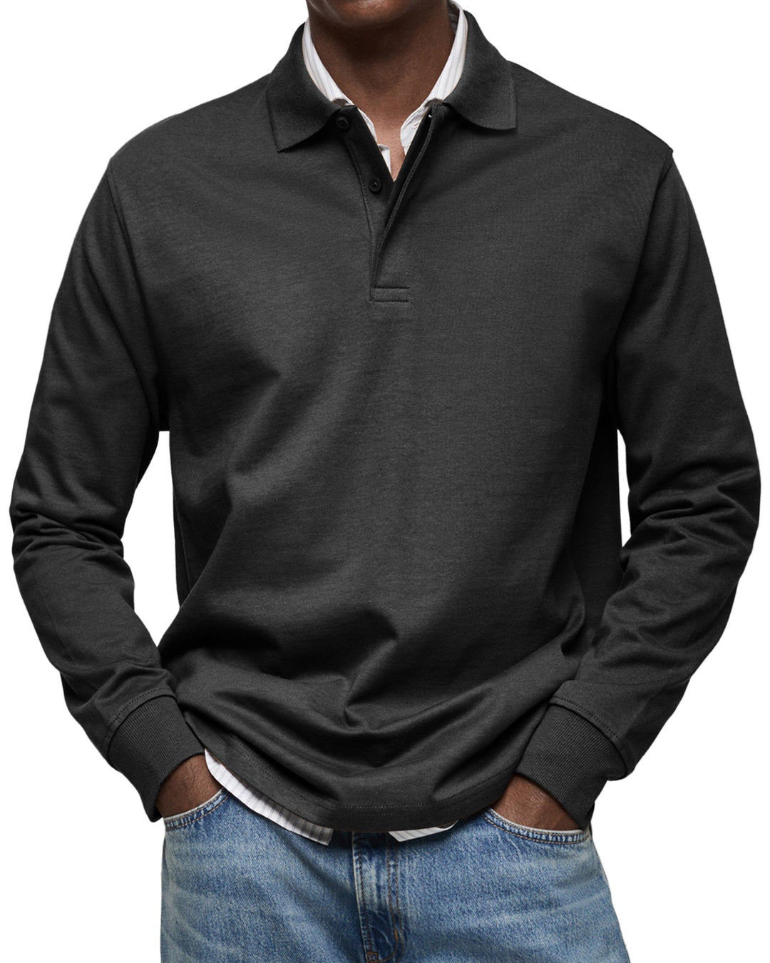 Logan™ | The Effortless Long Sleeve Polo