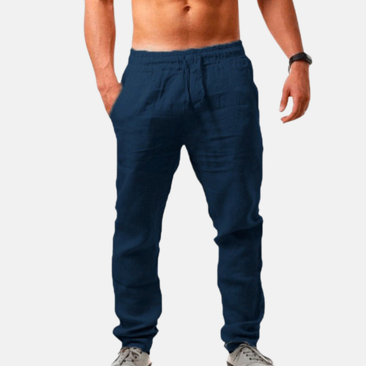 Hudson™ – Lightweight Linen Pants for Men