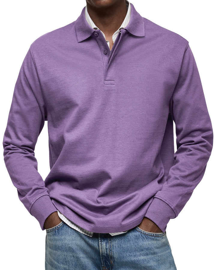 Logan™ | The Effortless Long Sleeve Polo