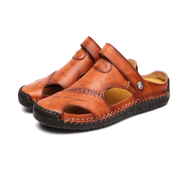 Chris™ | Premium Leather Orthopedic Sandals