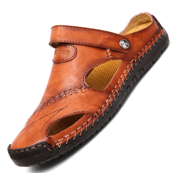 Chris™ | Premium Leather Orthopedic Sandals
