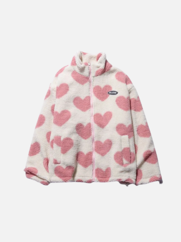 Luna | Reversible Heart Coat - Exclusive Collection