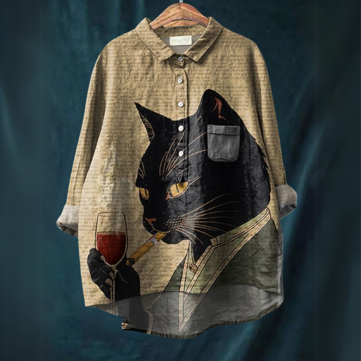 Lucy™ - Artistic Cat Tee