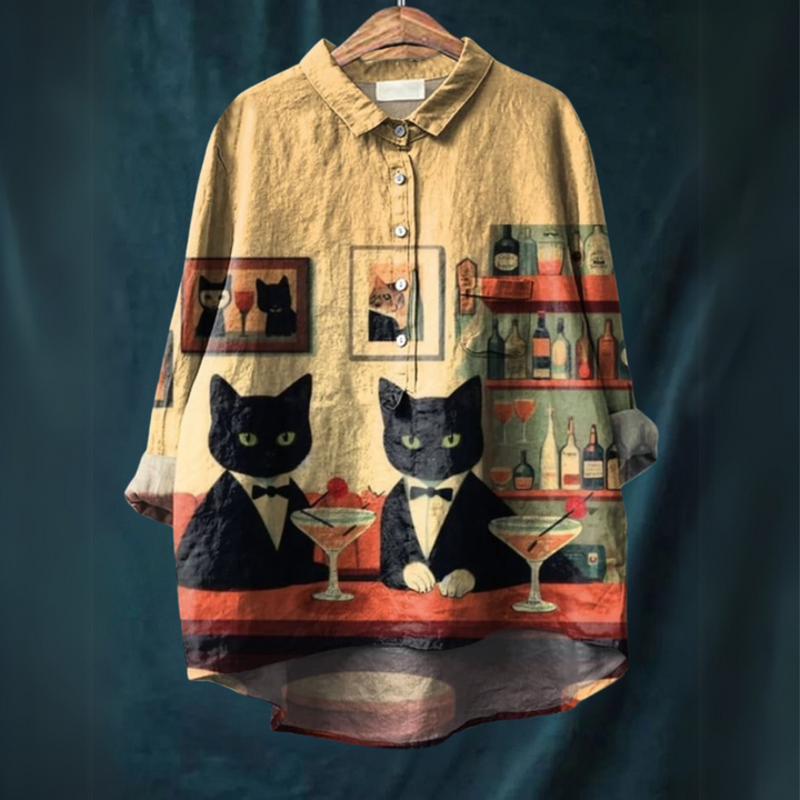 Lucy™ - Artistic Cat Tee