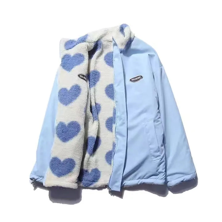 Luna | Reversible Heart Coat - Exclusive Collection