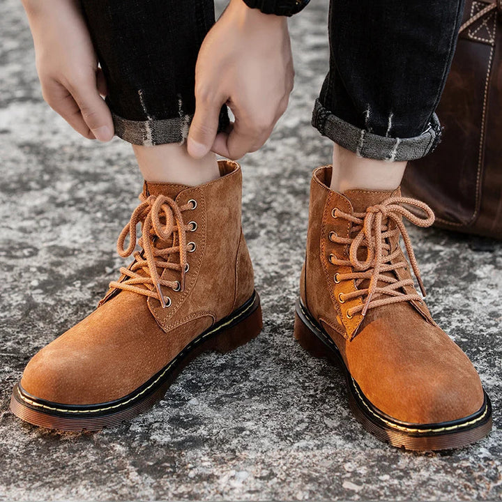 Ernesto | Suede Frontier Boots