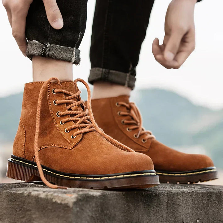 Ernesto | Suede Frontier Boots
