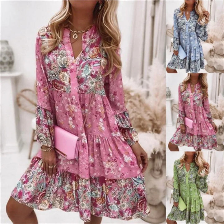 Sien Floral Dress – Delicate, Chic, and Ideal for Spring