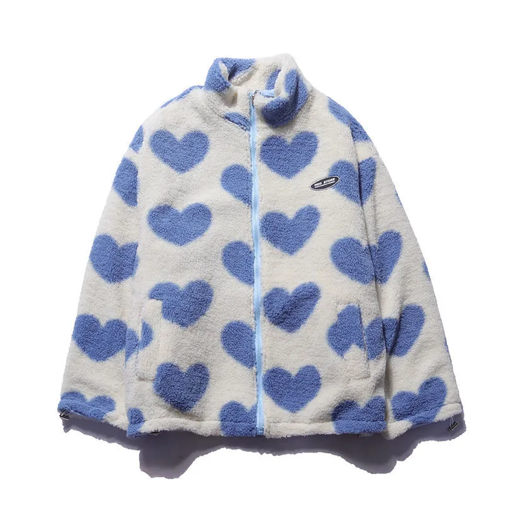 Luna | Reversible Heart Coat - Exclusive Collection