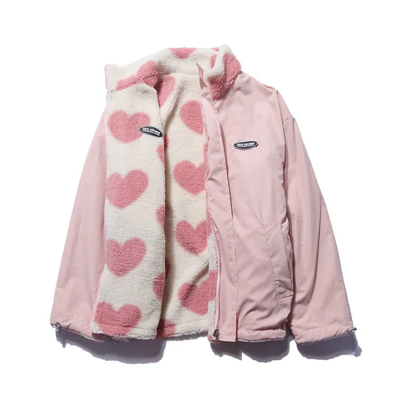 Luna | Reversible Heart Coat - Exclusive Collection