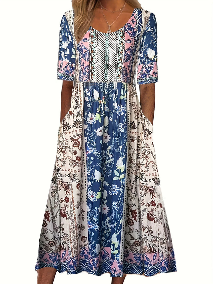 Solea – Bohemian Summer Dress Featuring Stunning Prints