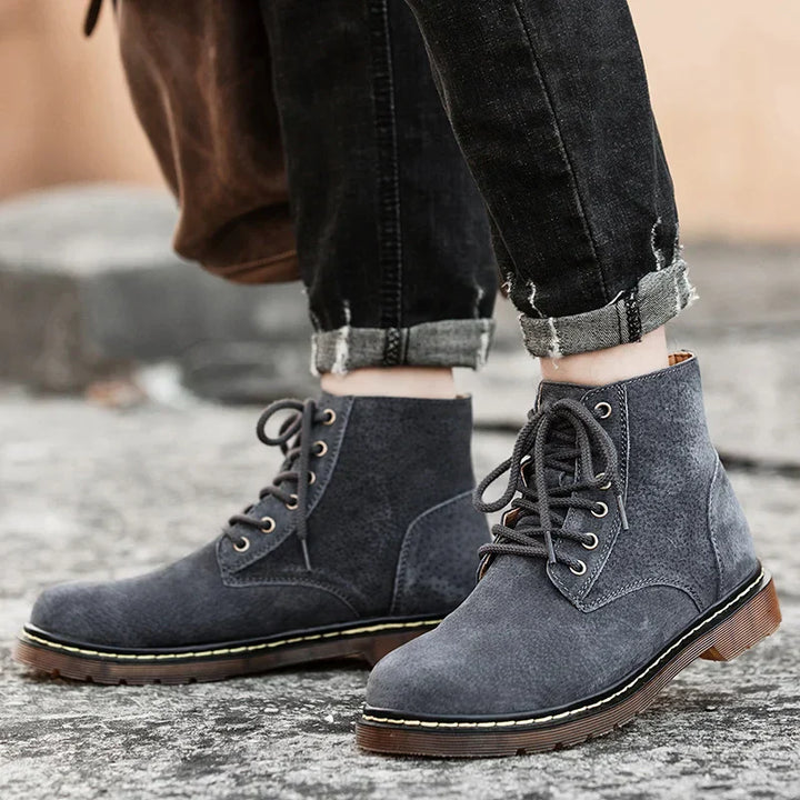 Ernesto | Suede Frontier Boots