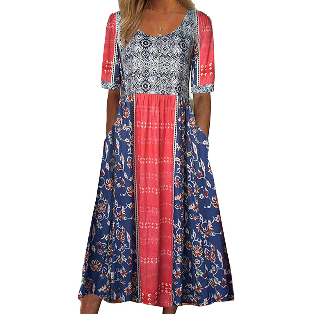 Solea – Bohemian Summer Dress Featuring Stunning Prints
