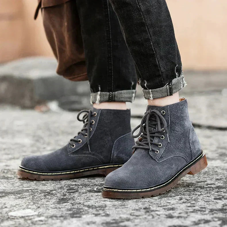 Ernesto | Suede Frontier Boots