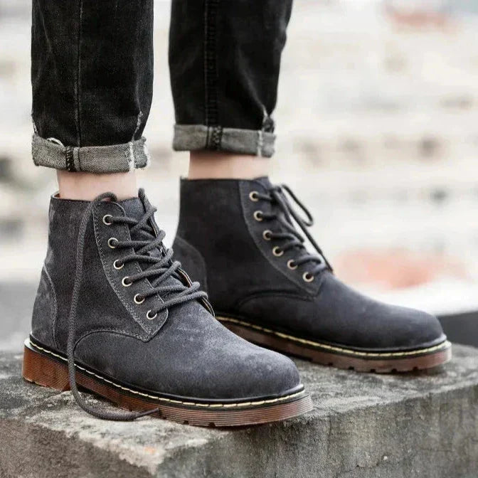 Ernesto | Suede Frontier Boots