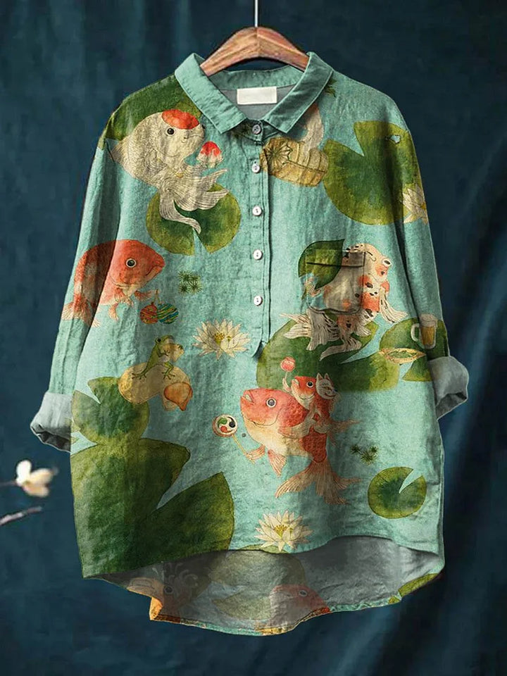 Ruthie™ Fish-Inspired Art Tee