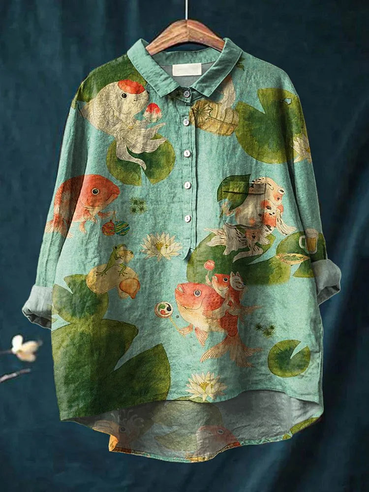 Ruthie™ Fish-Inspired Art Tee