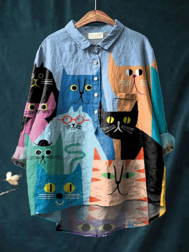 Banjo™ - Artistic Cat T-Shirt