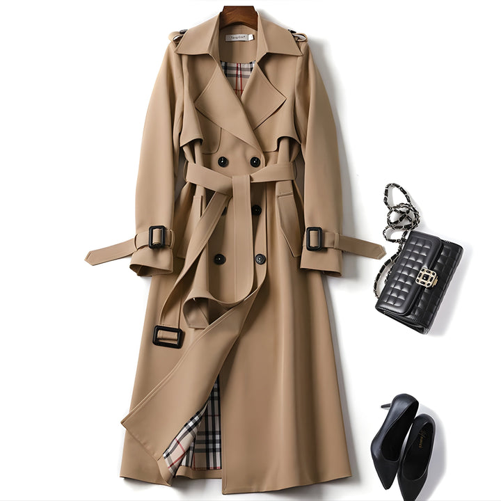 Celestina™ | Sculpted Elegance Trenchcoat