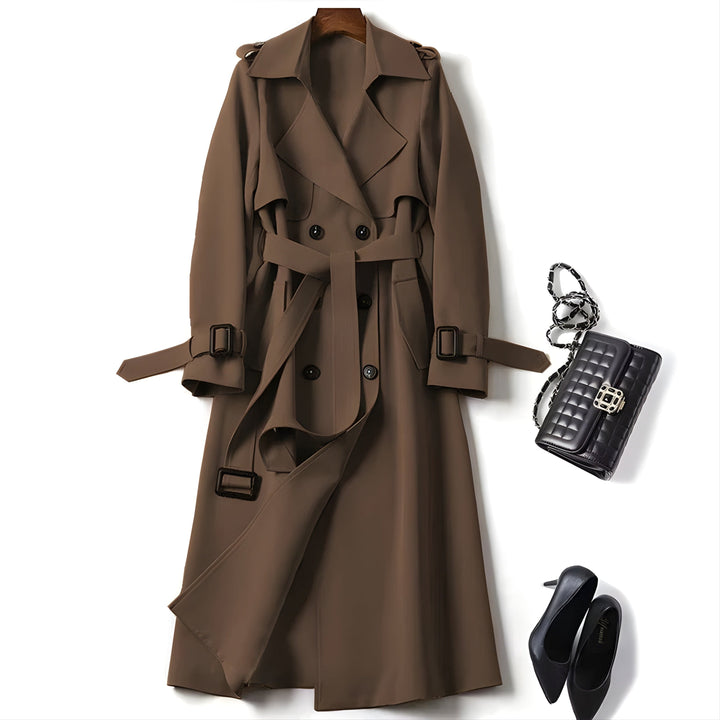 Celestina™ | Sculpted Elegance Trenchcoat