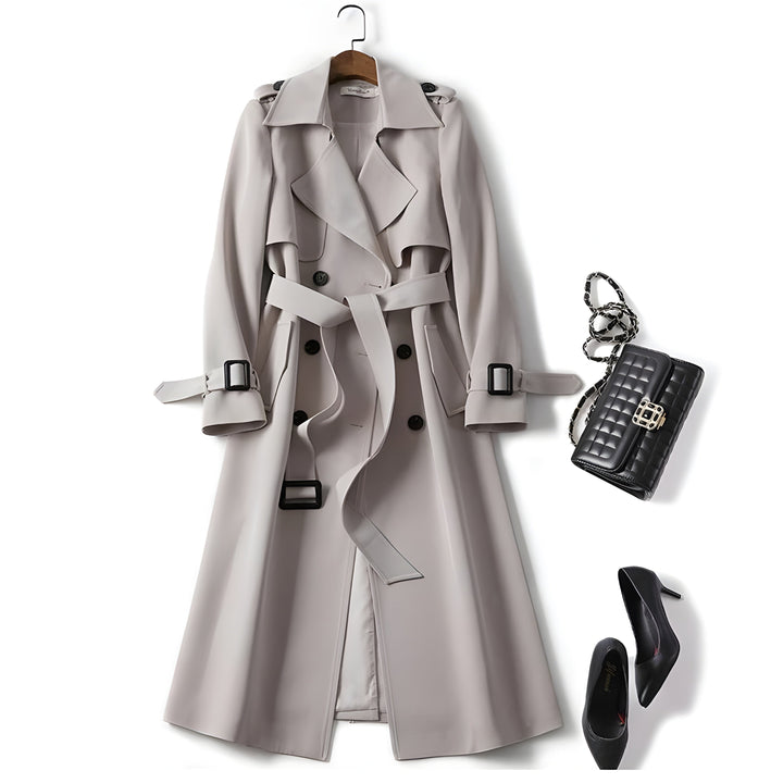 Celestina™ | Sculpted Elegance Trenchcoat
