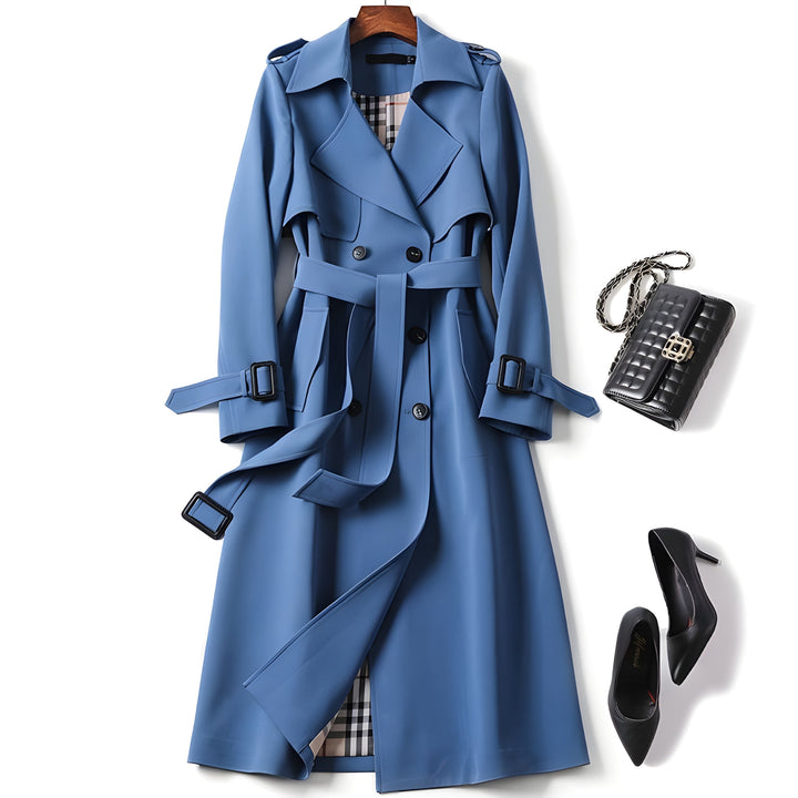 Celestina™ | Sculpted Elegance Trenchcoat